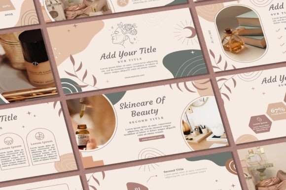 Boho Powerpoint Template for Modern Design