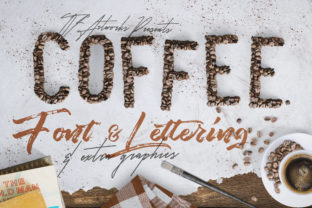Coffee Beans Font & Lettering: A Design Deep Dive