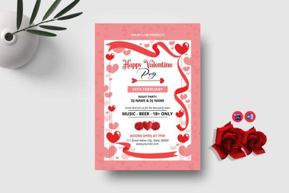 Design a Memorable Valentine's Day Party Flyer