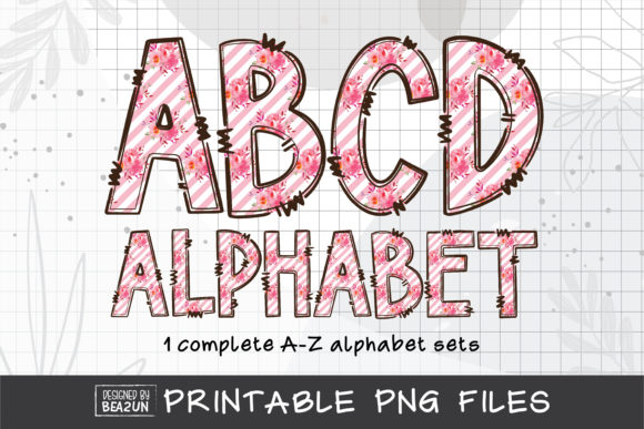 Elegant Floral Typography for Creative Design Projects