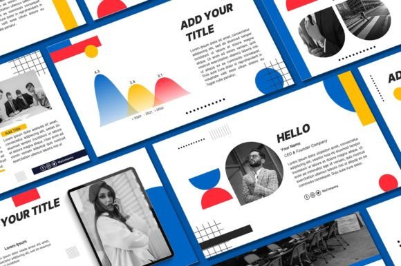 Elevate Your Visuals with the Magezine Presentation Template