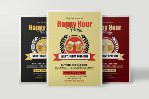 Happy Hour Party Flyer: Elevate Your Event Marketing