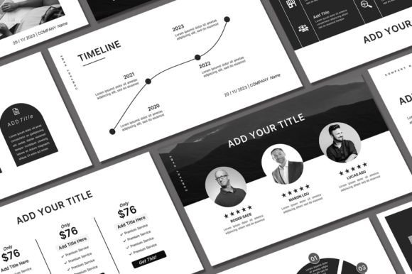 Monochrome Powerpoint Template: Elevating Professional Presentations