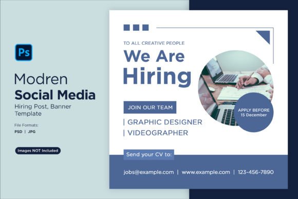 Streamline Your Hiring with We Are Hiring Social Media Post 46