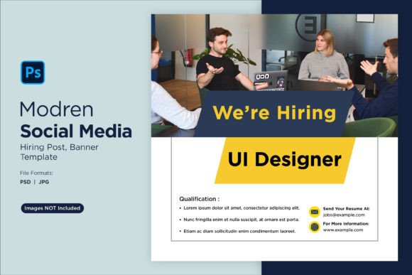 Streamline Your Recruitment with a Professional Social Media Template