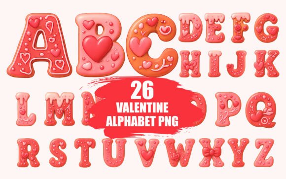 Valentine Alphabet Letters Sublimation: A Designer's Guide