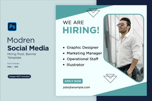 We Are Hiring Social Media Post 48: A Design Template Guide