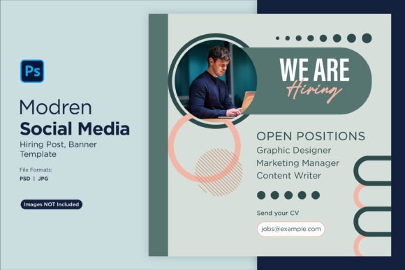 We Are Hiring Social Media Post 49: A Professional Design Template