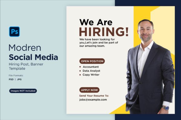 We Are Hiring Social Media Post 68: A Professional Template