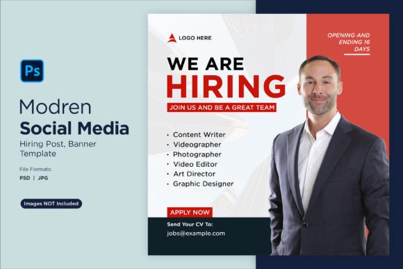 We Are Hiring Social Media Post 97: A Design Asset Review